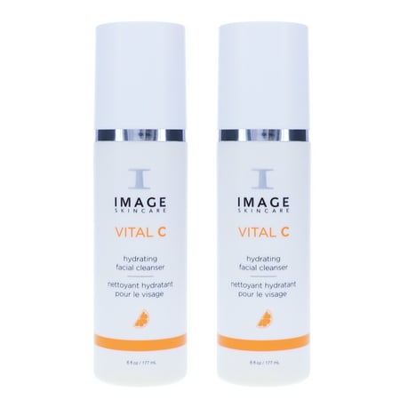 IMAGE Skincare VITAL C Hydrating Facial Cleanser 6 oz 2 Pack