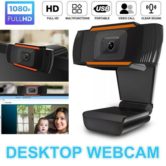 IMAGE Webcam Auto Focusing 1080p Web Camera HD Cam with Microphone For PC Laptop Desktop USA