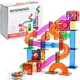 thumbnail image 1 of IMAGIMAGS Magnetic Building Tiles, 98 Piece Marble Run Set for Boys Girls Kids, Educational Creative Learning Activity Building Block Toddler Toys, STEM, Children Ages 5 Years + 103, 1 of 3