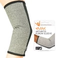 thumbnail image 1 of IMAK Compression Arthritis Elbow Sleeve - Supports Chronic Pain Relief - Small, 1 of 6