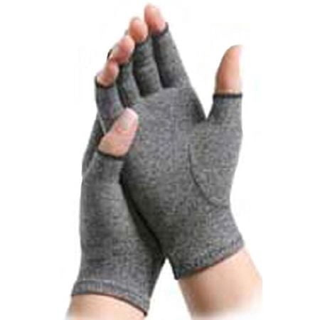 IMAK Compression Open Finger Arthritis Glove Over-the-Wrist Hand Specific Pair Medium, 8 Pairs