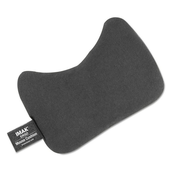 IMAK Ergo A10165 5.75 in. x 3.75 in. Mouse Wrist Cushion - Black