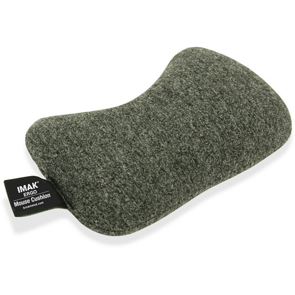 IMAK Ergo A10166 5.75 in. x 3.75 in. Mouse Wrist Cushion - Gray