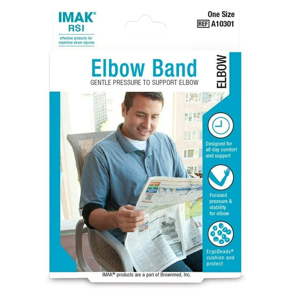 IMAK RSI Elbow Band, Universal size, Black