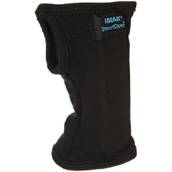 IMAK SmartGlove Wrist Splint Cotton / ErgoBeads Left or Right Hand Black Medium, A20126 - SOLD BY: PACK OF ONE