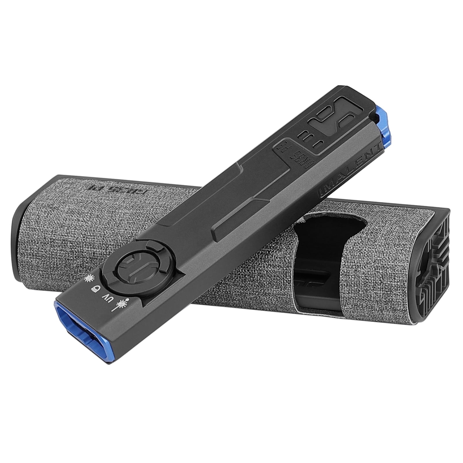IMALENT GR35 Rechargeable EDC Flat Flashlight 2800 Lumen White LED Portable Pocket-Sized, Water-Resistant, Daily Carry Light for Outdoor Use Black