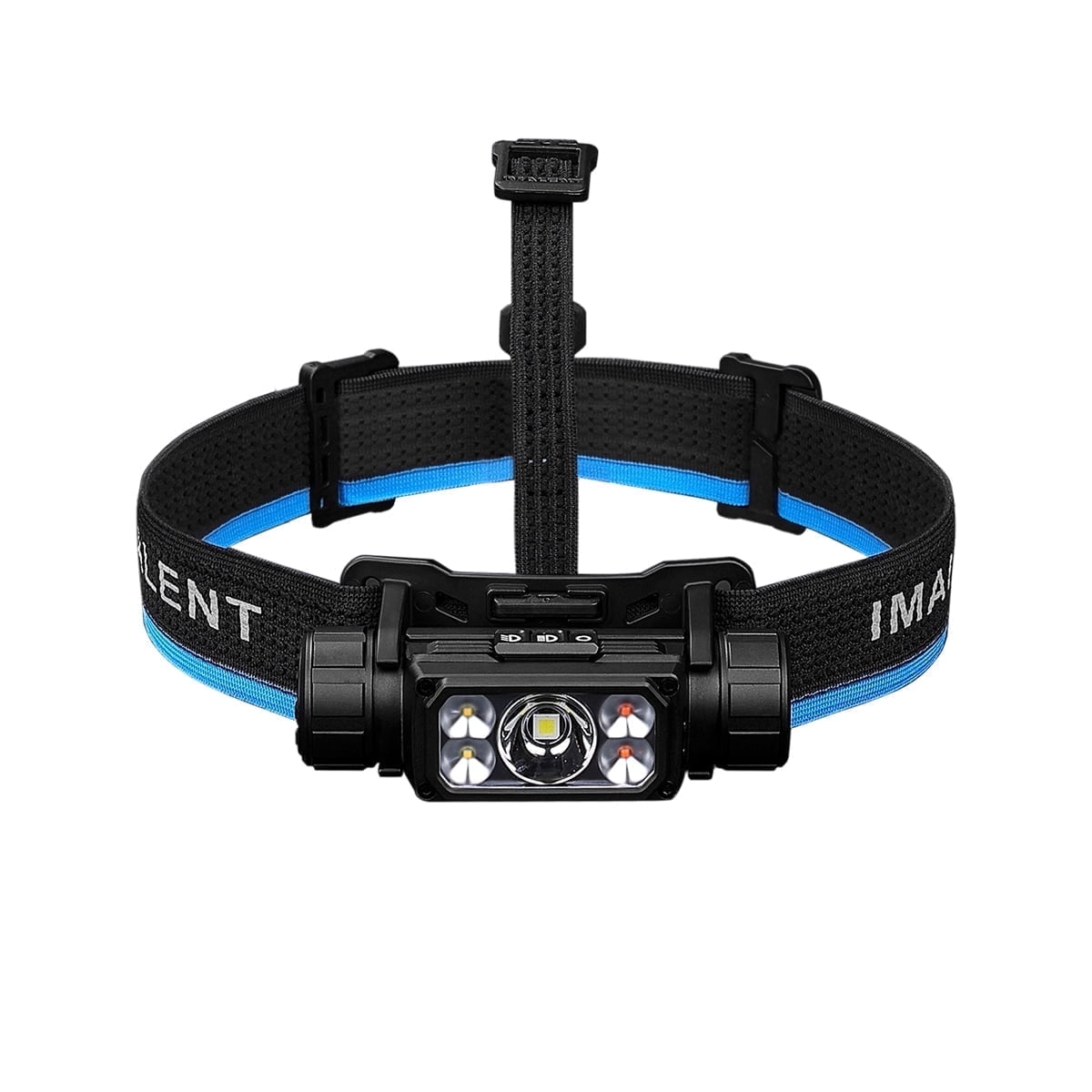 IMALENT HT70 LED Headlamp 3500LM 349M 5000mAh Battery Type-C Rechargeable White Red Light Three-Light Source Headlight