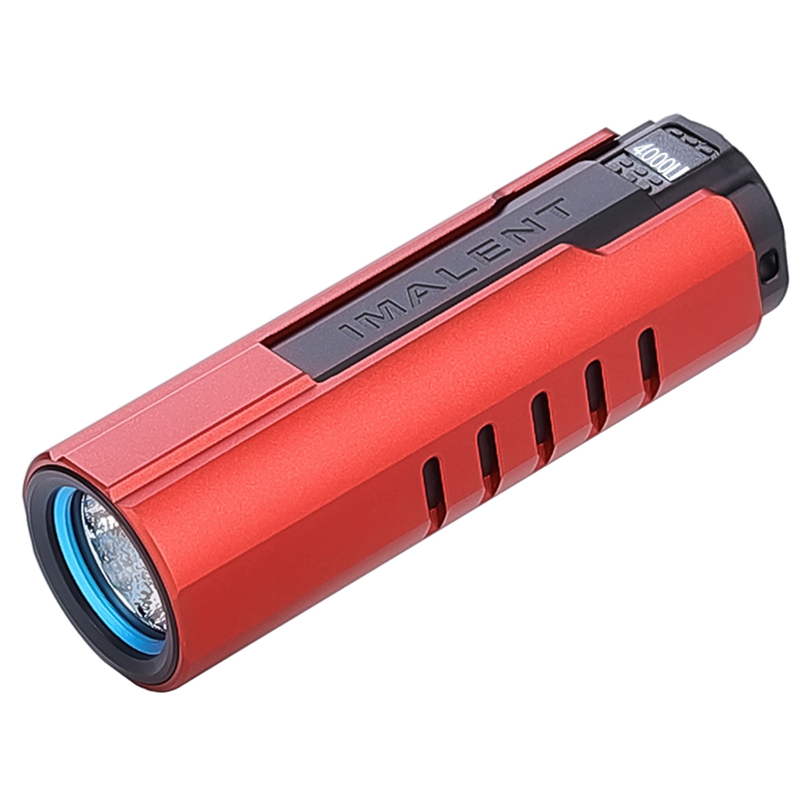 IMALENT LD70 EDC Flashlight 4000 Lumens, LED Rechargeable Flashlight with OLED Display 6 Modes Handheld Waterproof Flashlight for Camping Hiking