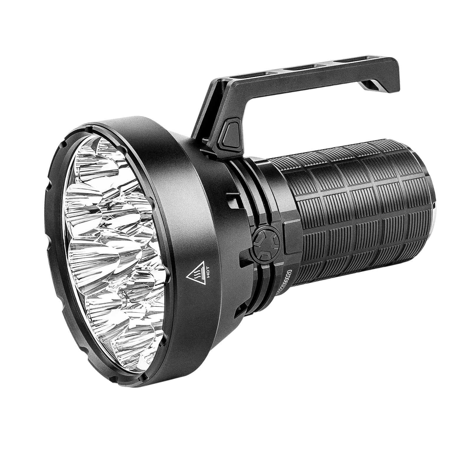 IMALENT SR16 Rechargeable Flashlight 55000 Lumens Super Bright Led Torch, Long Beam Flash Light 1715 Meters with Cree XHP50.3 HI LEDs Waterproof Spotlight