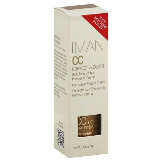 IMAN Cosmetics IMAN Correct & Cover Skin Tone Evener, 0.14 oz