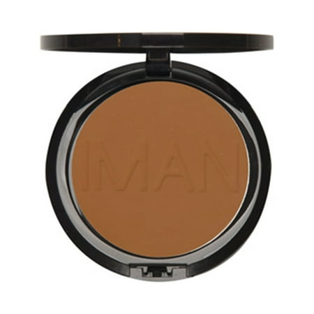 IMAN Cosmetics Luxury Pressed Powder, Earth Medium
