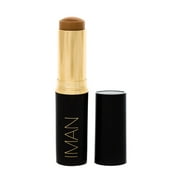 IMAN Cosmetics Second to None Stick Foundation, Medium Deep Skin, Clay 4, 0.28 Oz