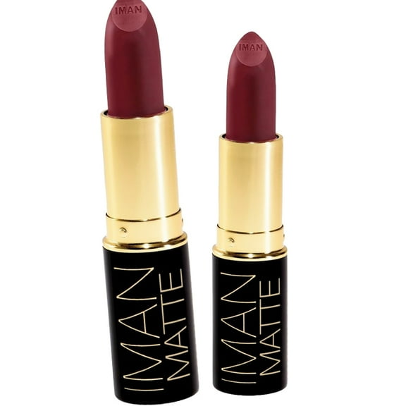 IMAN Luxury Moisturizing Lipstick, Aphrodisiac 0.13oz - Pack of 2