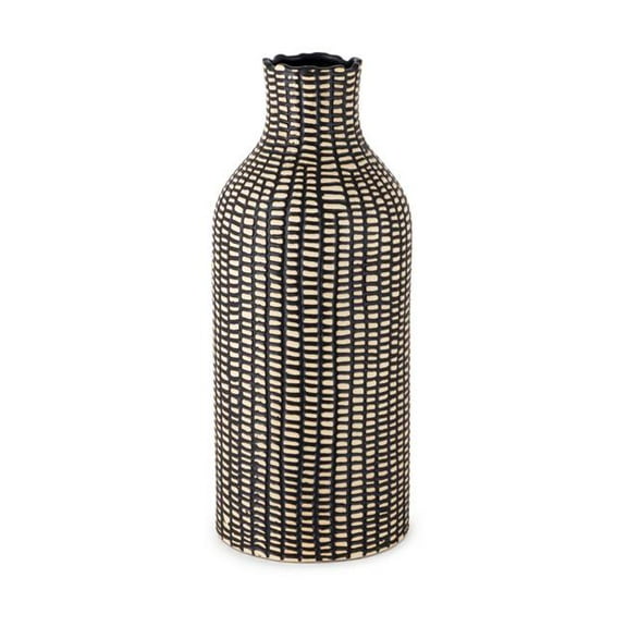 IMAX 90612 Woven Large Ceramic Vase