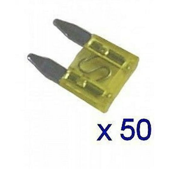IMC AUDIO MINIF20 50 PIECE MINI FUSES ATM 20 AMP AUTOMOTIVE