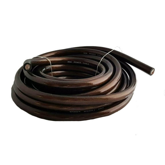 IMC Audio 1/0 Gauge CCA Power Ground Wire Cable (5ft Black) Battery Cable Wire, Automotive, Car Audio Speaker Home Stereo System, RV Trailer, Amp Wiring 0 Guage Ground Wire