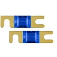 thumbnail image 1 of IMC Audio 60 Amp Mini ANL Fuse Gold for Car Audio Auto Marine Audio 2 Pack, 1 of 1