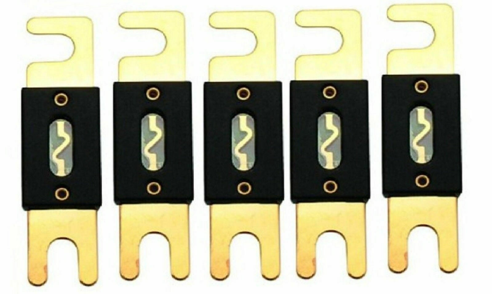 IMC Audio ANL Fuse 200 Amp For Car Vehicle Marine Audio Video System Gold Plated 5 Pack