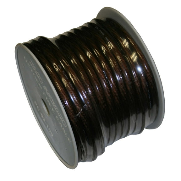 IMC Audio PC2BK20 2 Gauge Power Wire 20 Ft Roll Black