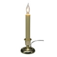 thumbnail image 1 of IMC (#BSE600T) Cape Cod Electric Window Candle w/ Timer, Brass - 9.5" (Qty 1), 1 of 4