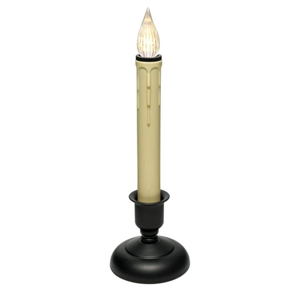 IMC Cape Cod B/O LED Window Candle w/ Timer, Antique Bronze - 9.5" (Qty 1)