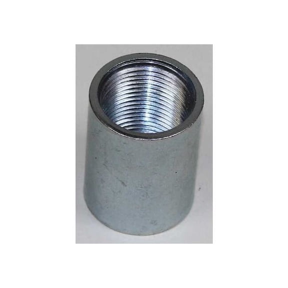 IMC Coupling, 3/4 in, Coupling, Steel, Galvanized, Silver 139792