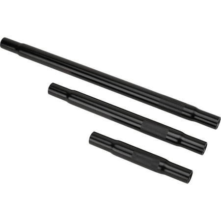 IMCA Approved 5/8 Thread Swedged Steel Tube, 13.5 Inch, Black