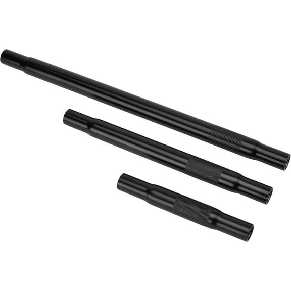 IMCA Approved 5/8 Thread Swedged Steel Tube, 18 Inch, Black