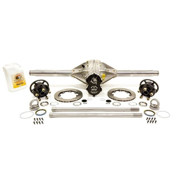 IMCA4.86SAT-SA-KIT Quick Change Rearend Sat 4.86 with Tubes Hubs Rotors Solid
