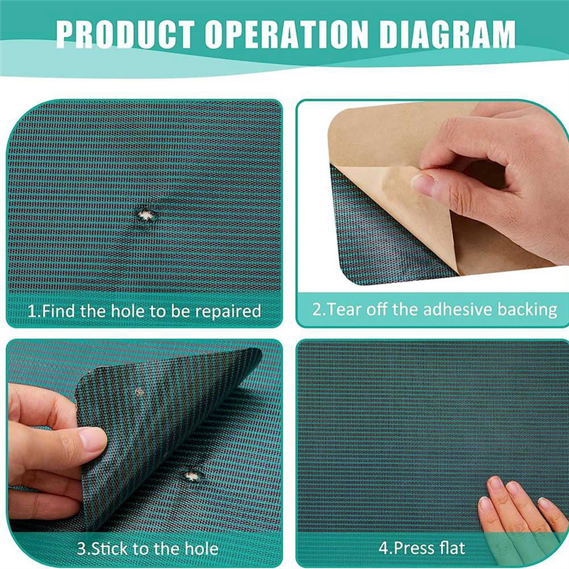 IMCBSTT 12Pcs Pool Cover Patch,12X8In/4X8in Pool Cover Patches Self