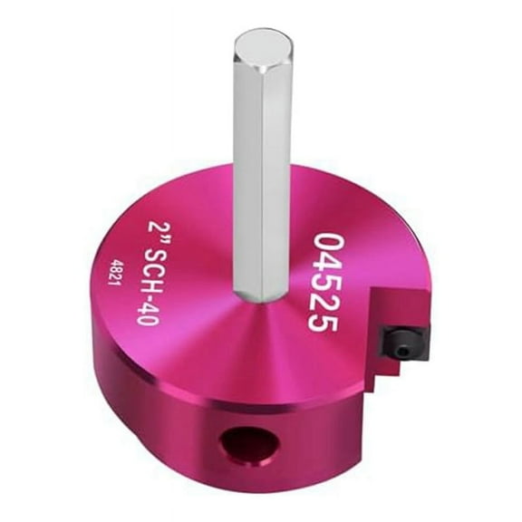 1PCS PVC Pipe Reamer 2Inch Blade Head,PVC Pipe Cleaning Reamer with 3/8Inch Hex Shaft for Pipe Repair Plan 40 PVC Pipe