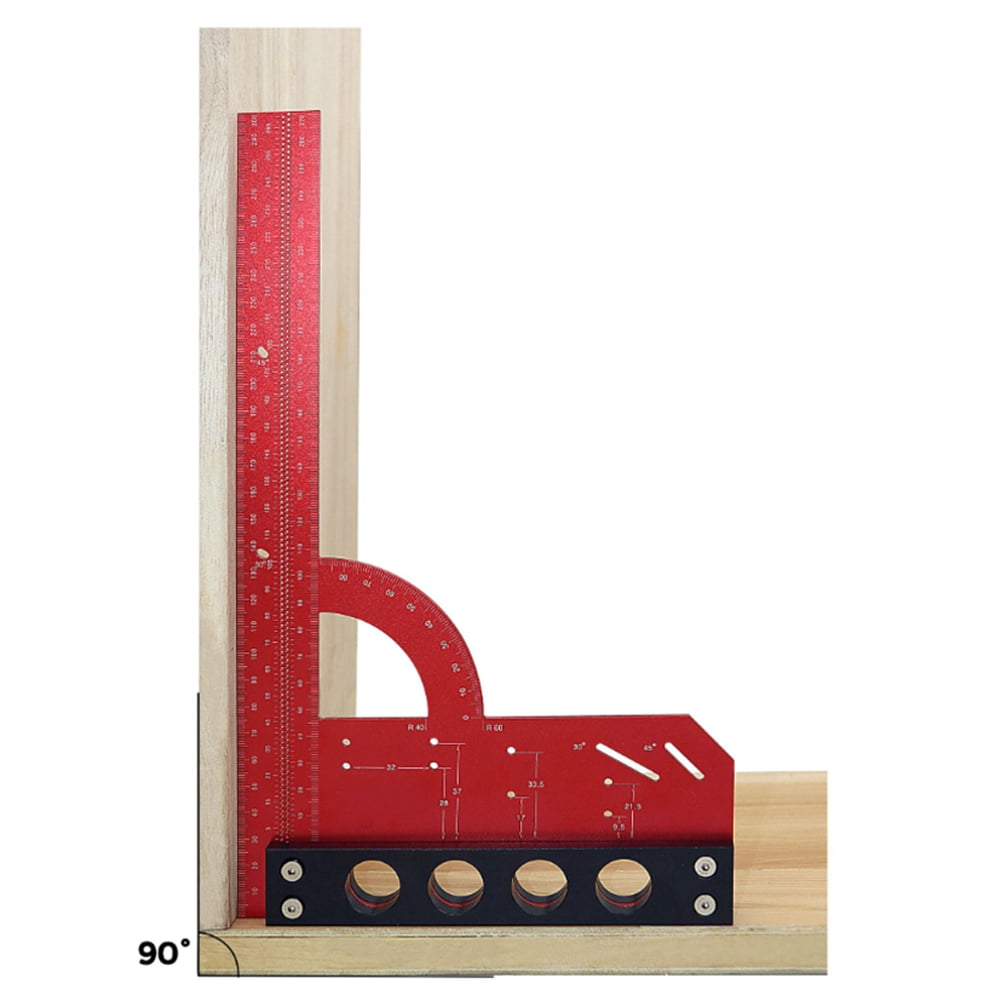 IMCBSTT 300mm Universal Angle Ruler Multifunctional Try Square ...
