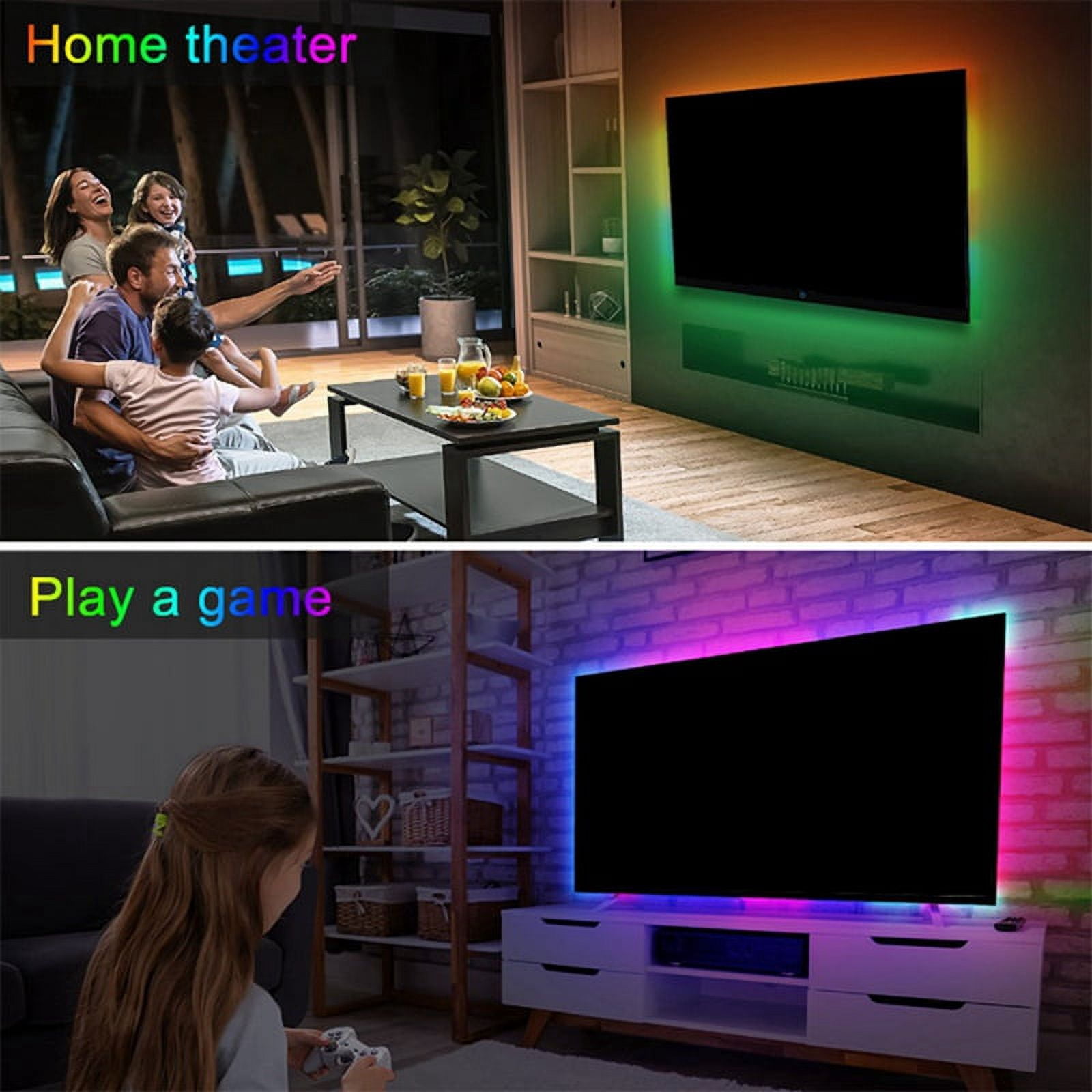 Ir Color Changing Remote Control IMCBSTT LED Lights with Color Changing Music Sync RGB Lights 44 ...