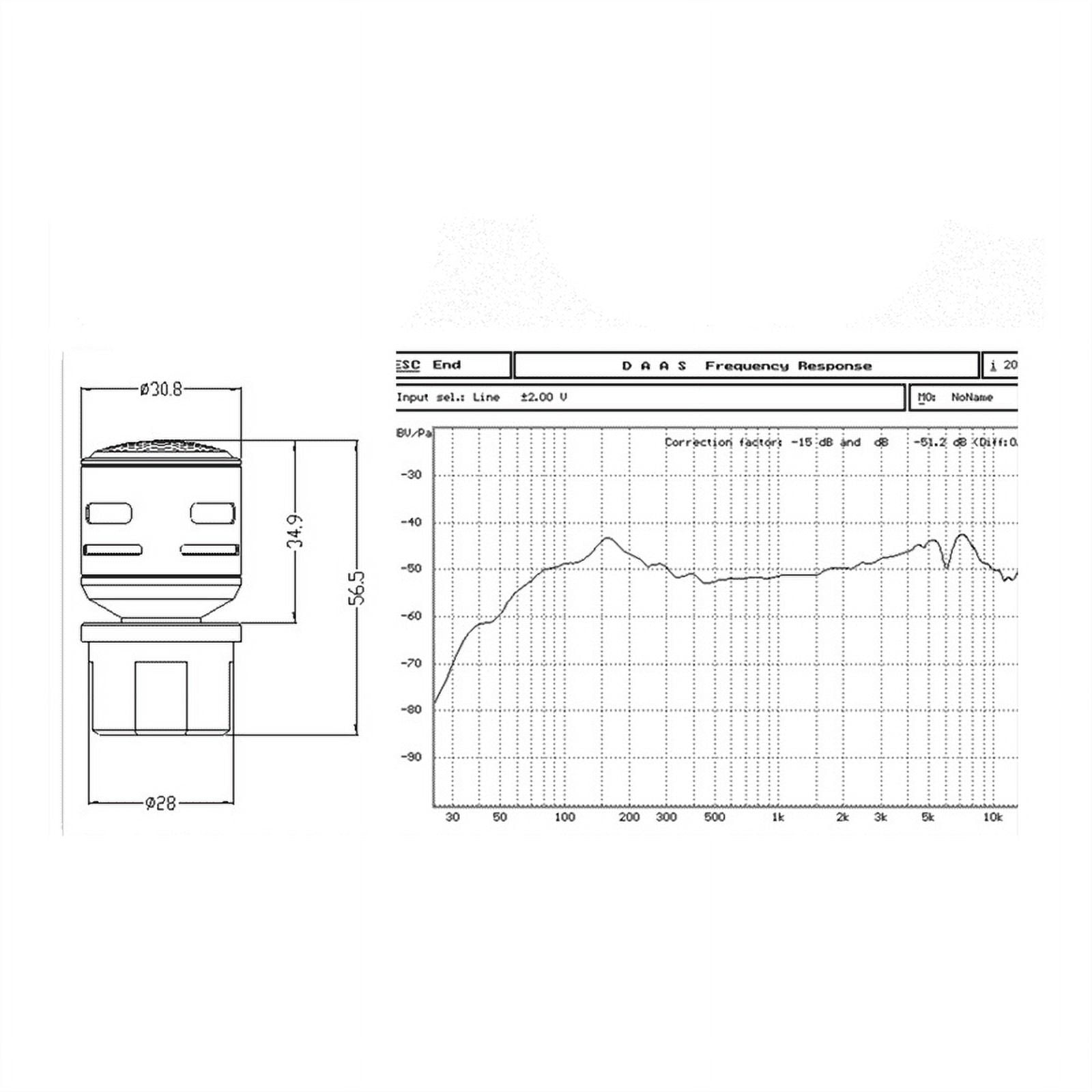 IMCBSTT Professional Dynamic Microphone Core Capsules Replacement