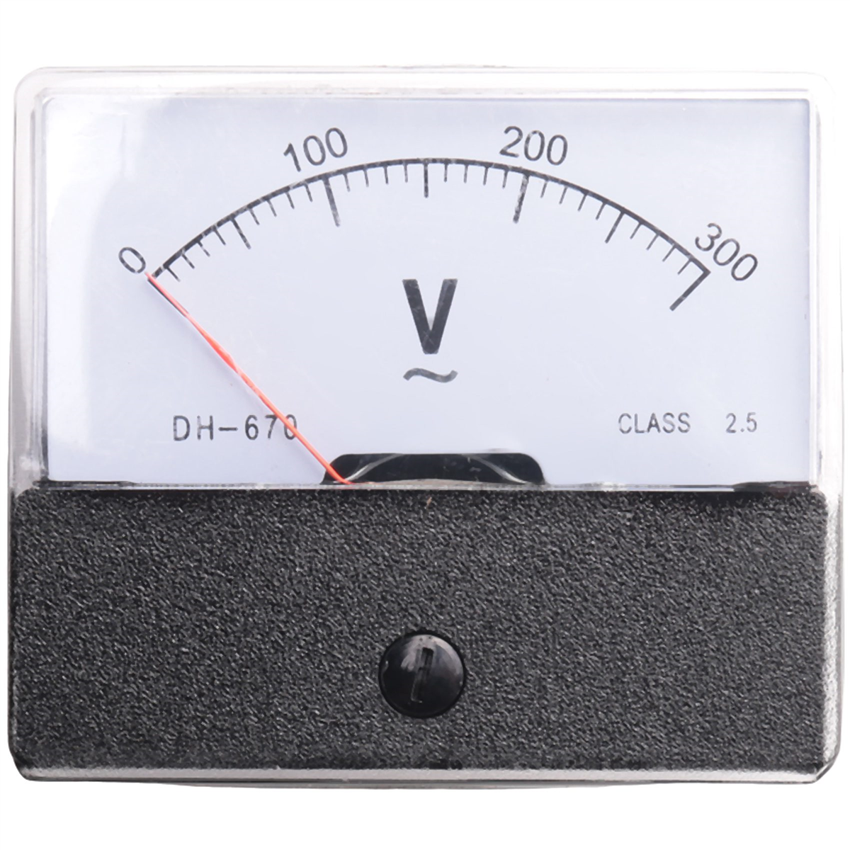 IMCBSTT Rectangle AC 0300V Gauge Analog Voltage Panel Meter Voltmeter