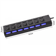 IMCBSTT USB Hub 2.0 USB Splitter Multi Hub Adapter USB Several Ports