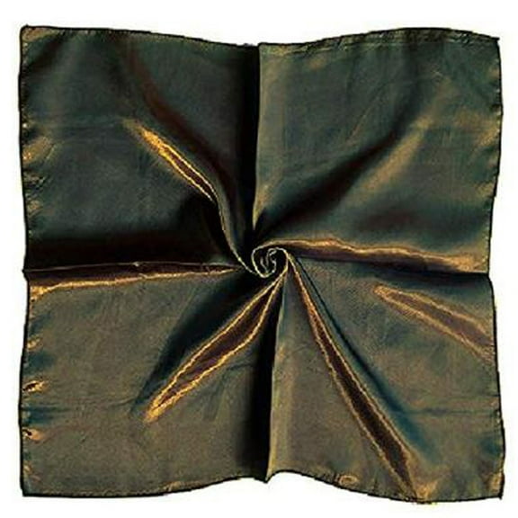 IMENGL Large Satin Silk Square Scarf 90X90Cm, Large Satin Silk Square Plain Scarf Head Neck Wrap 24 Colours 90x90 cm, Green Plain Head Neck Wrap Scarf