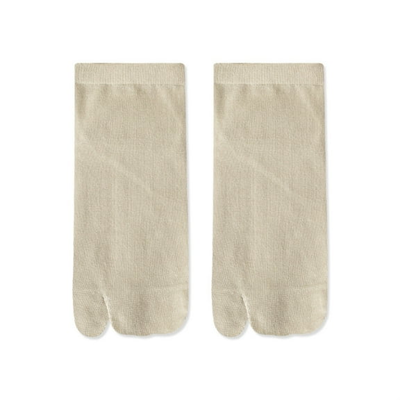 IMENGL Split Toe Design Socks Separates Toes Bunion Toe Friction Hallux Valgus Cotton Blend Non Slip for All Shoes, Green Toe Separating Socks For Hallux Valgus, Green One Size, Size One Size