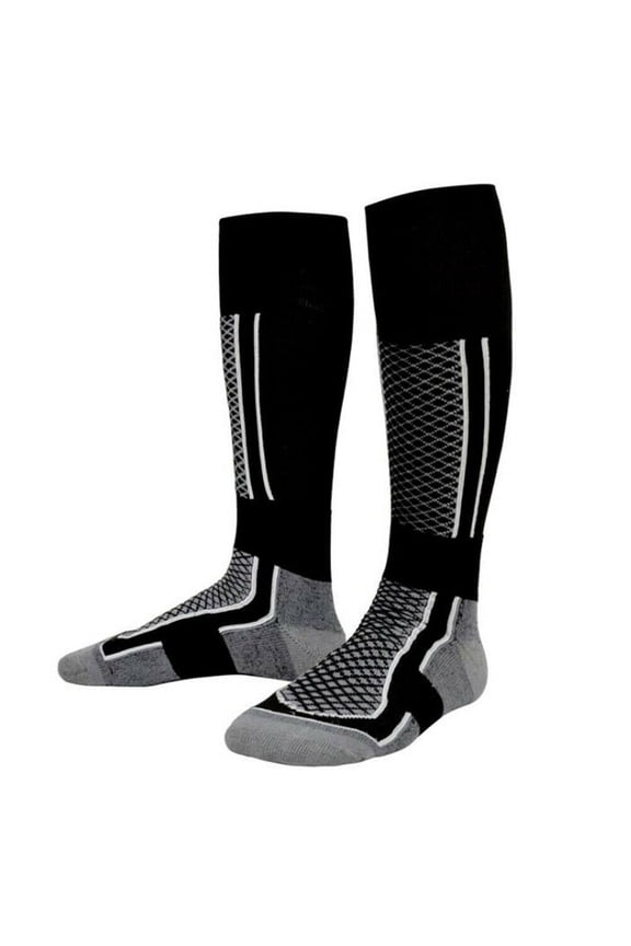 Women's Sheer Knee High Stockings Breathable Socks Winter Men Outdoor Sports Snowboard Cotton Thermal Warm Long Ski Socks Comfortable Pantyhose Tights for Women,Gray