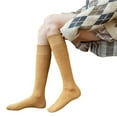thumbnail image 1 of IMENGL Women's Sheer Knee High Stockings Comfortable Calf Socks Winter Warmth Casual Soft Adult Socks Home Socks Winter Gifts Carpet Socks Pantyhose Breathable Tights for Women,Multicolor, 1 of 6