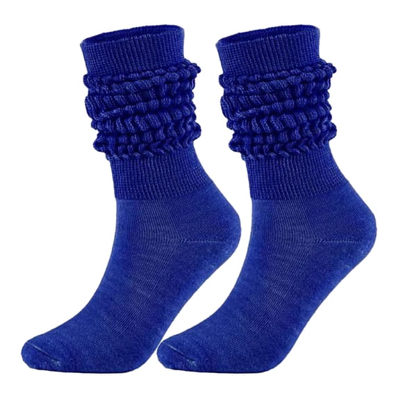 IMENGL Women's Sheer Knee High Stockings Comfortable Medium Tube Bubble Socks Fashionable and Versatile Socks Men and Socks Of The Same Style Pantyhose Breathable Tights for Women,Blue