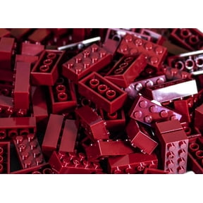 IMEX 2x4 Stud Brick Red Interlocking Building Bricks 100 Pieces