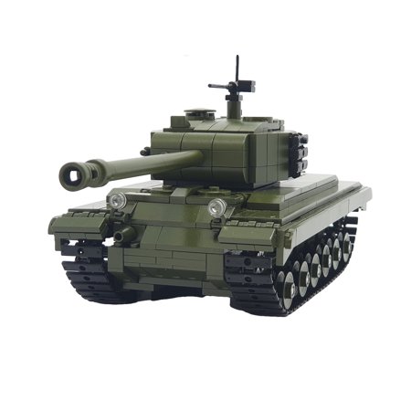 IMEX Oxford M26 Pershing U.S. Heavy Tank Brick Building Set (748 Pieces)