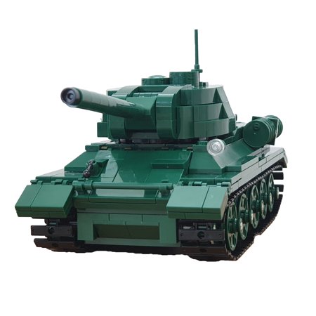 IMEX Oxford T34/85 Russian Medium Tank Brick Building Set (612 Pieces)