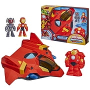 Disney Jr. Series Marvel&rsquo;s Iron Man and his Awesome Friends Giant-Sized Armor Iron Jet