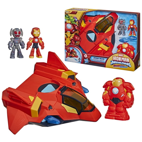 Disney Jr. Series Marvel’s Iron Man and his Awesome Friends Giant-Sized Armor Iron Jet