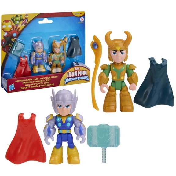 Disney Jr. Series Marvel’s Iron Man and his Awesome Friends Hammer & Havoc Pack