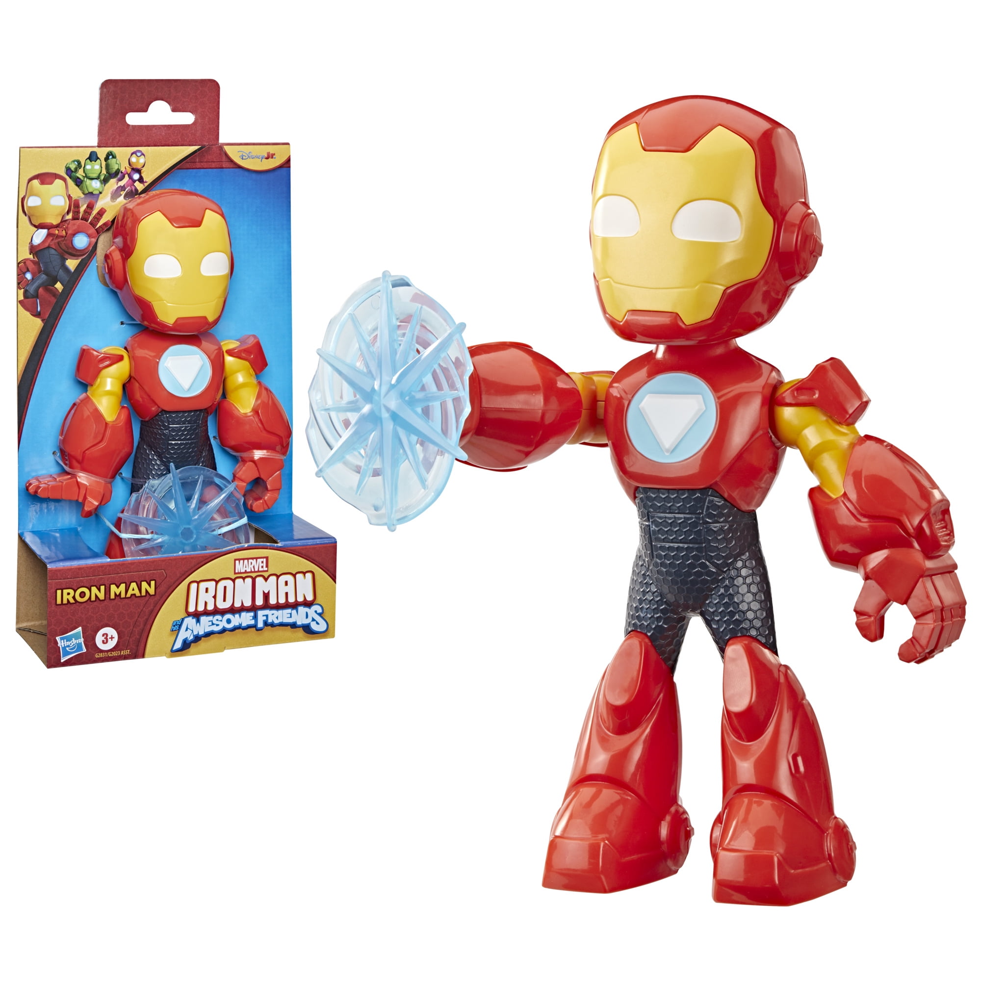 Marvel Iron Man and His Awesome Friends Supersized Iron Man Action Figure, Ages 3+