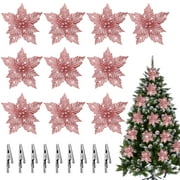 IMIKEYA 1 Set Christmas Artificial Flowers Decorations Wedding Valentines Fake Flowers DIY Flower Ornaments