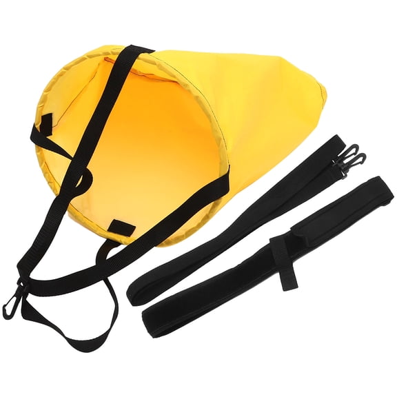 IMIKEYA 1 Set Swimming Equipment Resistance Parachute PU Fabric for Static Swimming Belt
